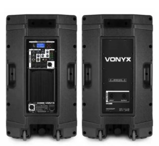 Equipo de Sonido Vonyx, 2 altavoces + 1 subwoofer
