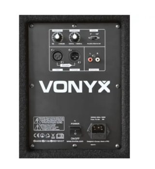 Equipo de Sonido Vonyx, 2 altavoces + 1 subwoofer