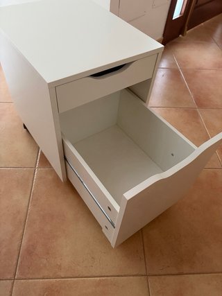 Cajonera IKEA Alex Blanca