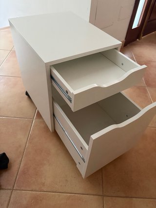 Cajonera IKEA Alex Blanca