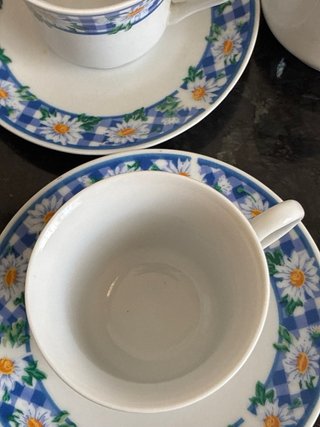 Juego de Café Vintage de Porcelana