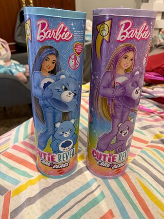 Lote 2 Muñecas Barbie Cutie Reveal Care Bears