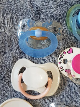 Lote 9 ciucci per bambola reborn