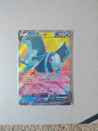 Carta Pokémon Lumineon V (BRS 155)