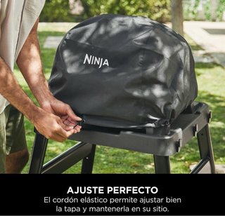 Funda Negra p Barbacoa Eléctrica Ninja Woodfire XL