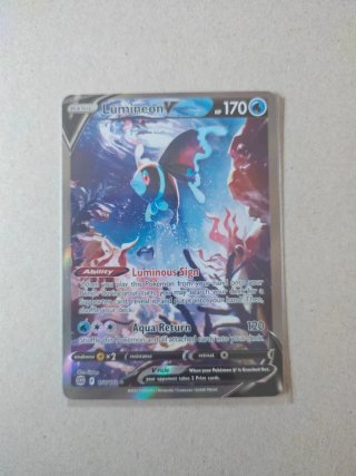 Carta Pokémon Lumineon V (BRS 156)