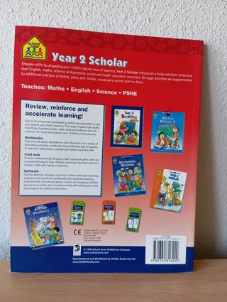 LIBRO JUEGOS INFANTIL INGLÉS YEAR 2 SCHOLAR NUEVO.