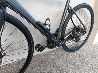 Bicicleta de Carretera TRIBAN RC 500 Negra.