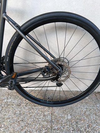Bicicleta de Carretera TRIBAN RC 500 Negra.