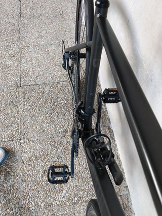 Bicicleta de Carretera TRIBAN RC 500 Negra.