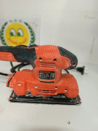 Lijadora Orbital Black Decker Naranja