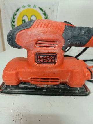 Lijadora Orbital Black Decker Naranja