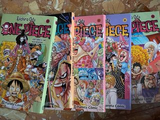Colección de mangas de One Piece, tomos 1 al 67