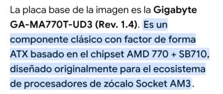 Placa Base Gigabyte GA-MA770T-UD3
