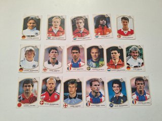 Lote 16 Cromos Panini Selecciones 92-93