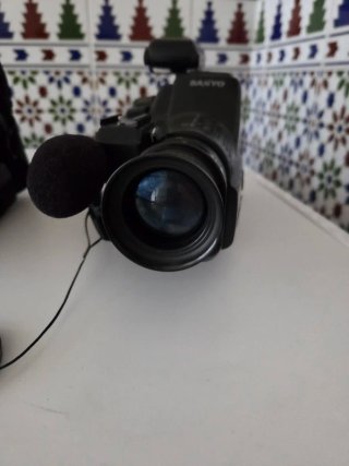 Videocámara Sanyo Negra