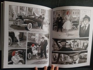 Novela gráfica Noir Burlesque, 1/2.