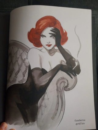 Novela gráfica Noir Burlesque, 1/2.