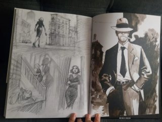 Novela gráfica Noir Burlesque, 1/2.