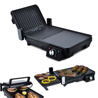 Parrilla Klack 2 en 1 Plancha Asar