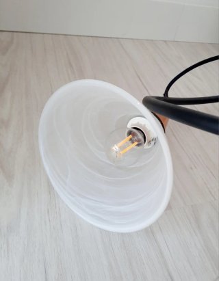 LÁMPARA DE TECHO ESPIRAL
