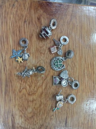 Lote de 18 Charms de Plata. Lote 110€. 20cu.