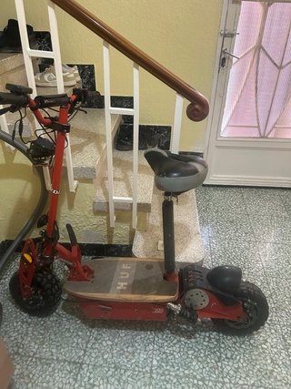 Patinete Eléctrico Rojo