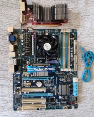Placa Base Gigabyte + Procesador Athlon II X4 640
