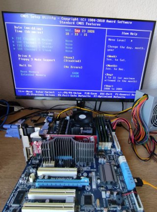 Placa Base Gigabyte + Procesador Athlon II X4 640