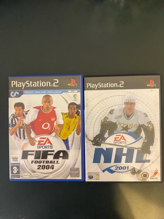 Duo Giochi PS2: FIFA Football 2004 e NHL 2001