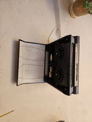 Campana extractora Mepansa negra 60x50