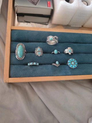 Set de 8 Anillos Estilo Boho