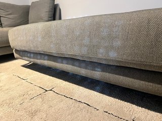 OPORTUNIDAD LUJO Diván/Asiento Tapizado Gris