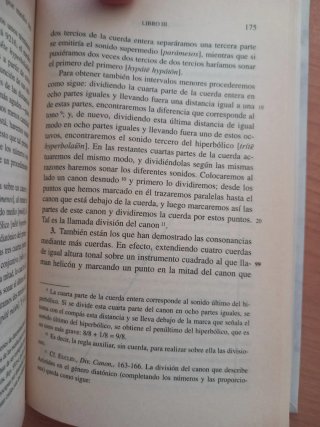 Sobre la música. Arístides Quintiliano