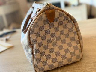Bolso Louis Vuitton Speedy 30 Damier Azur