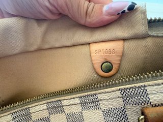 Bolso Louis Vuitton Speedy 30 Damier Azur