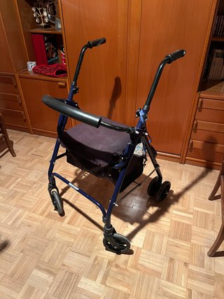 Andador para Mayores con Asiento y Cesta
