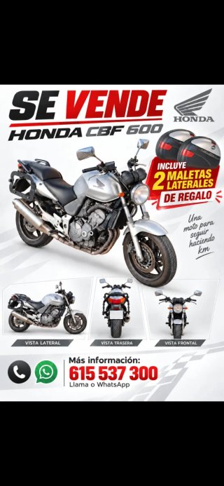 Honda CBF 600N Recién Revisada