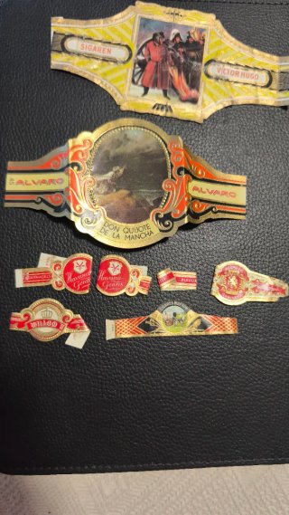 Colección de Vitolas (+100) + Caja Derk De Vries