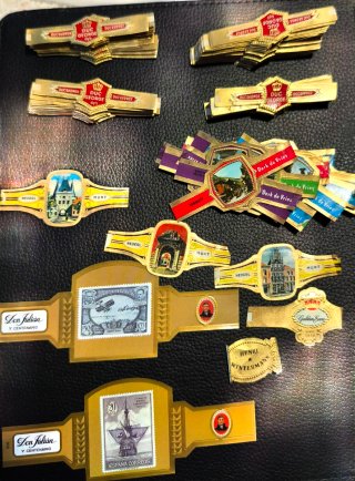 Colección de Vitolas (+100) + Caja Derk De Vries