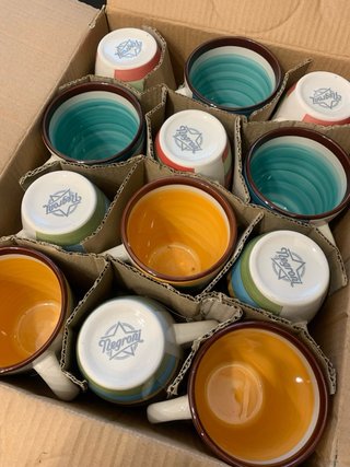 Set 12 Mug Brandani per Negroni