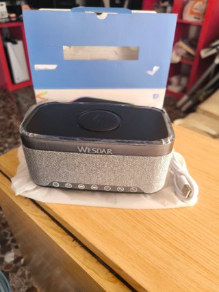 Altavoz Wesdar con Carga Inalámbrica