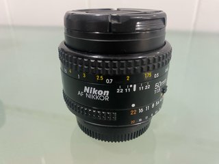 Objetivo Nikon AF Nikkor 50mm f/1.8