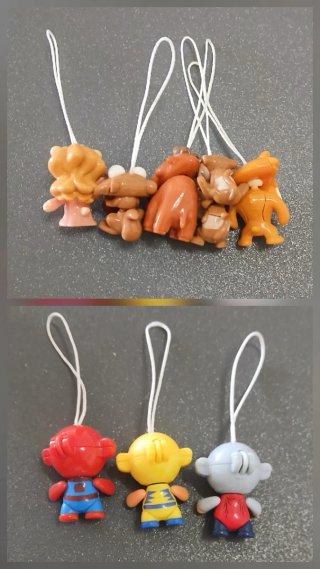 Lote de 8 Figuras Kinder Sorpresa