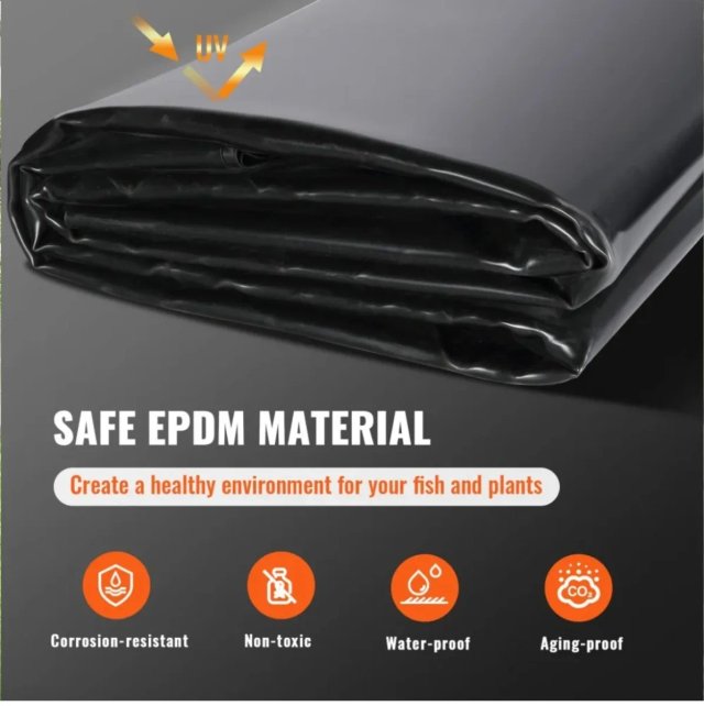 Revestimiento para Estanque VEVOR EPDM 3x4.6m
