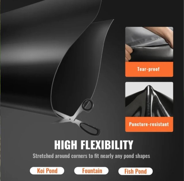 Revestimiento para Estanque VEVOR EPDM 3x4.6m
