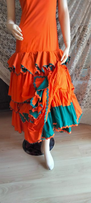 Traje Flamenca Niña Talla 32-34