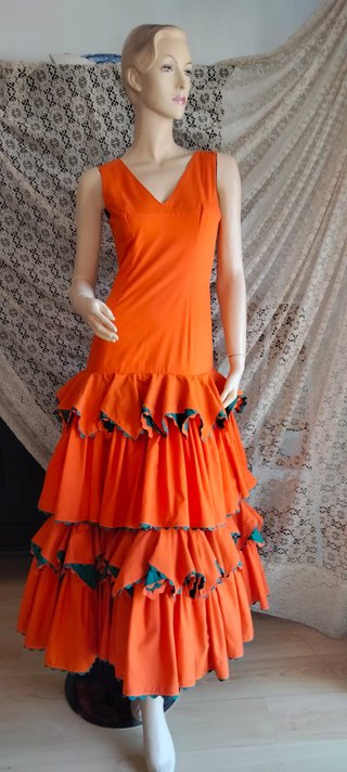 Traje Flamenca Niña Talla 32-34