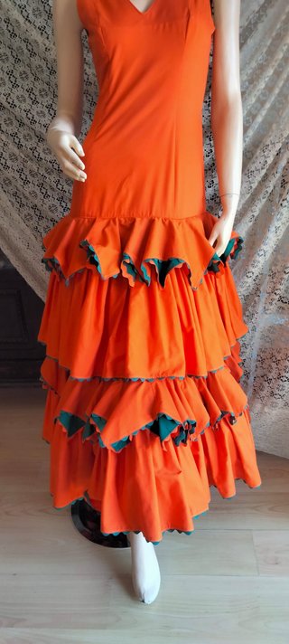 Traje Flamenca Niña Talla 32-34
