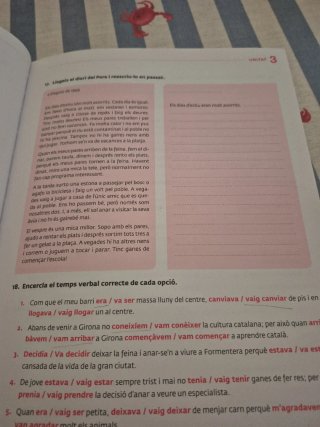 A punt 2 curs de català A 2. llibre déxercicis